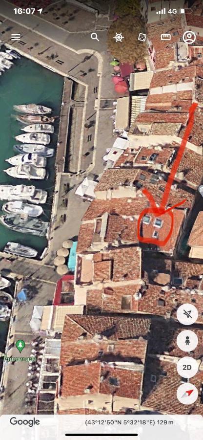 Appart Port Cassis Village Parking Bagian luar foto