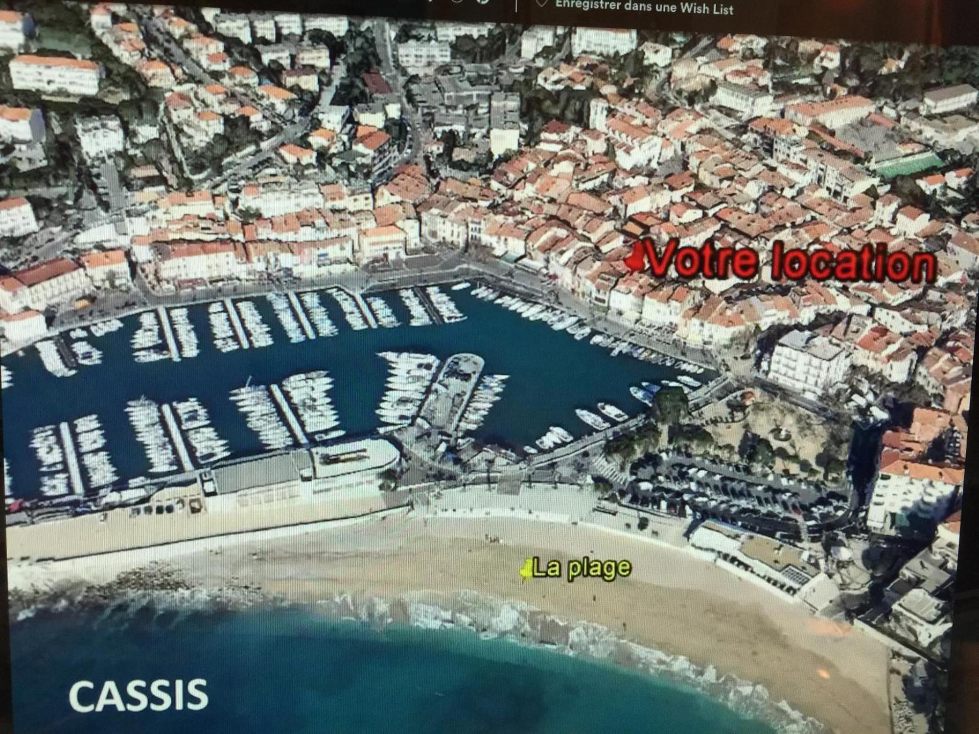 Appart Port Cassis Village Parking Bagian luar foto