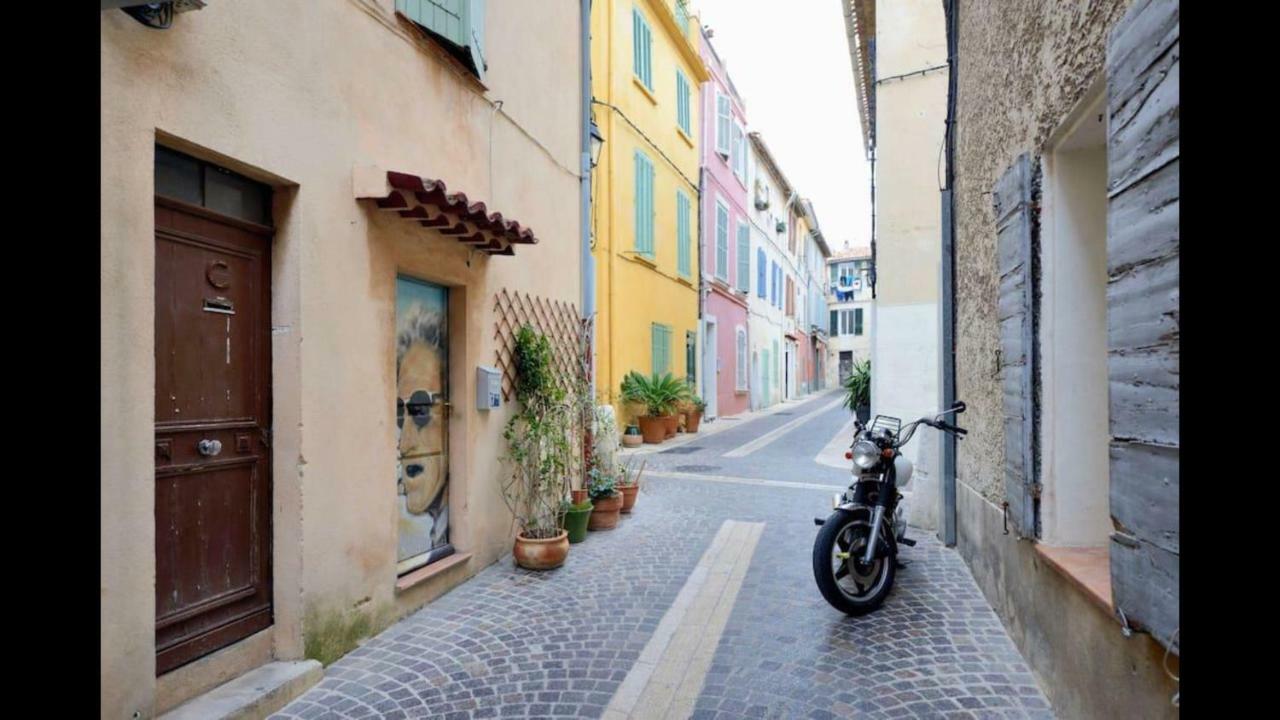 Appart Port Cassis Village Parking Bagian luar foto